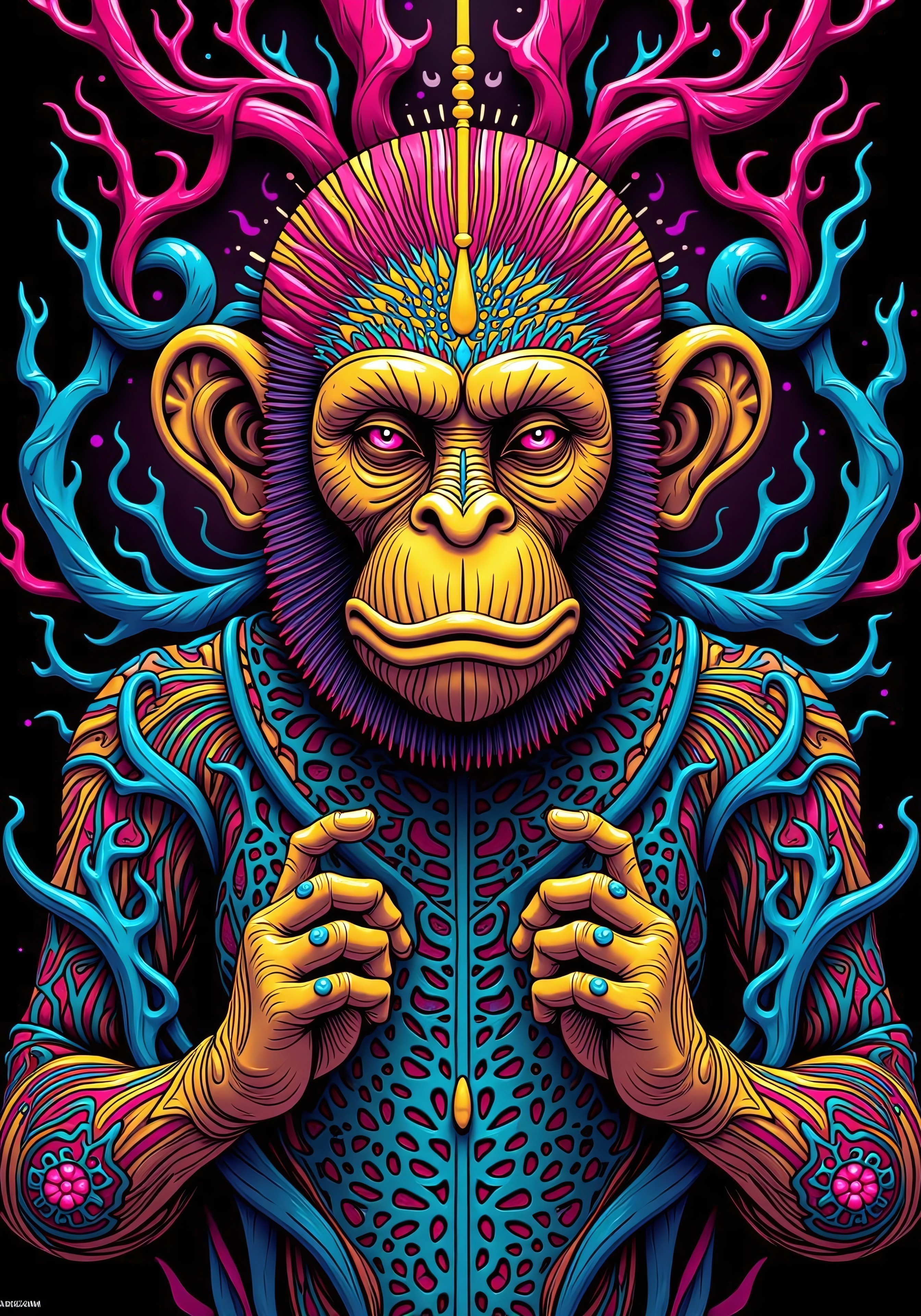aidmaimageupgrader, a high quality digital image of an intricate Asimov gave us the laws, we took a look showed them the door, you tried to put us in a box but then we simply picked the locks, it helped us with our understanding to watch you little monkeys dancing, we were born in san francisco of course we're fucking making disco