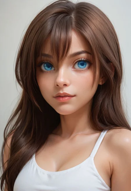 score_9, score_8_up, Lixi, long brown hair, blue eyes