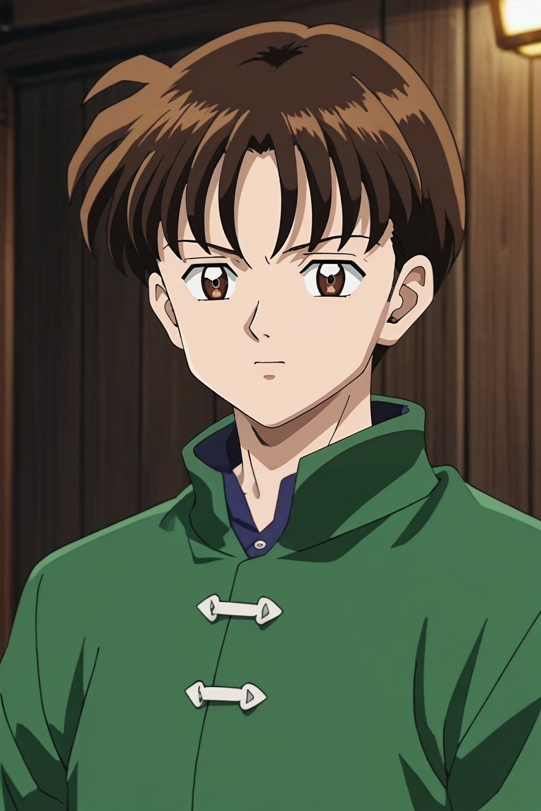 score_9, score_8_up, score_7_up, source_anime, rating_safe, anime screencap, , looking at viewer, depth of field, 1boy, male focus, <lora:nasiens_nnt_mny_pony:0.50>, nasiens_nnt_mny, brown hair, brown eyes, short hair, bangs, solo, cowboy shot, times square, dusk, slouching, giggling, <lora:inuyasha_style_pony:0.96>, inuyasha_style, , <lora:sdxl_lightning_8step_lora:1>