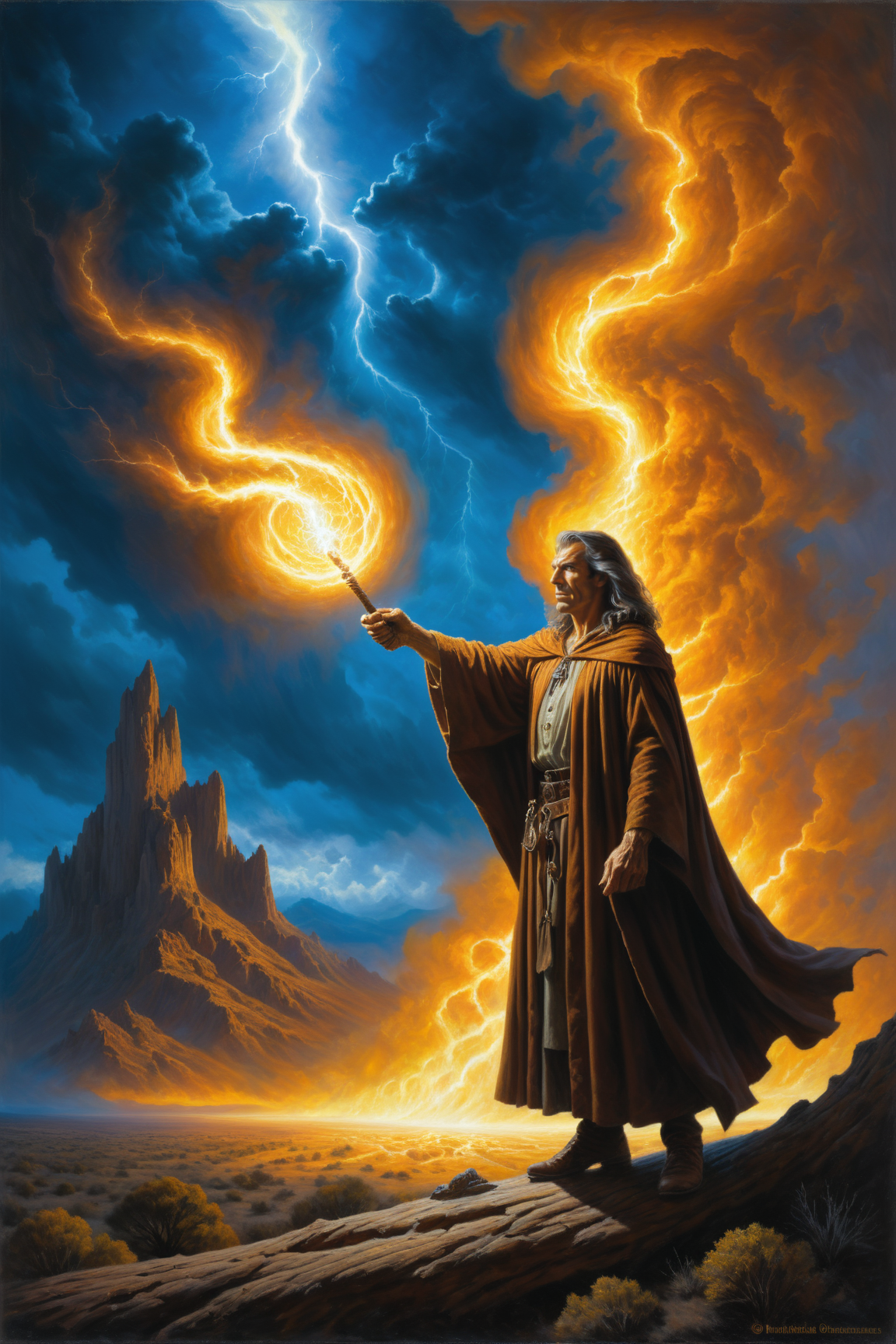 by  Tim Hildebrandt  and  Hermenegildo Anglada Camarasa  in the style of  Mitch Dobrowner  ,   casting a spell, heroic  ,  oil painting <lora:oil_painting_envy_anime:0.60>
  <lora:more_art:0.30><lora:clothing_slider:2.00><lora:great_lighting:1.30><lora:aesthetic:1.15><lora:photorealistic_portrait:1.25><lora:RMSDXL_Enhance:0.45><lora:RMSDXL_Creative:0.35><lora:RMSDXL_Photo:0.45><lora:RMSDXL_Darkness_Cinema:0.50><lora:XDetail_heavy:0.45><lora:perfect_eyes:0.15><lora:perfect_hands:0.15><lora:midjourney:-0.15><lora:looking_at_viewer:0.75><lora:dpo:0.25>