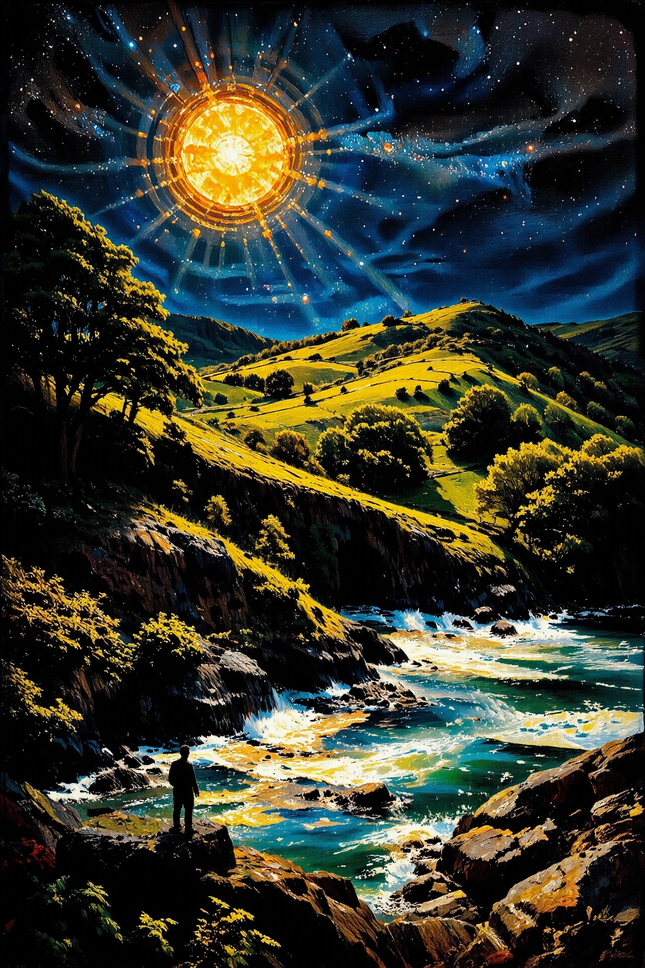 asteroid, beautiful Sao Tomean landscape,  woman, multilayer paint splash style, <lora:Hand v2:1> <lora:Anti-Blur:1> <lora:Insane Detail Slider:0.5>   <lora:Flux.1_Turbo_Detailer:0.6>   <lora:flux-photo-transparent_Alpha_1.0:0.8> <lora:flux.1_lora_flyway_Epic-detail_v2:1>   <lora:Painterly01b_CE_FLUX_AIT:0.8> pntrlyCE_style