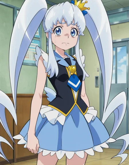 anime screencap, solo,1girl,cureprincess,sad,looking at viewer,small breasts,scared ,cowboy shot<lora:cureprincess_IL:0.8>
high definition,amazing quality,best quality,very aesthetic,masterpiece,absurdres,