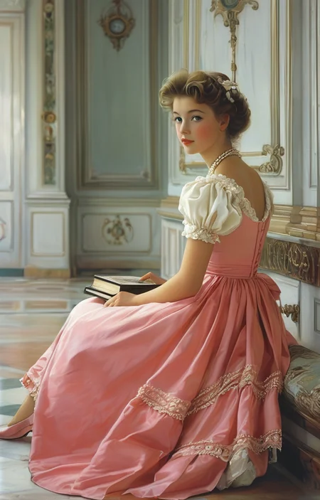 masterpiece,best quality,<lora:tbh362-sdxl:0.6>,illustration,style of Vittorio Reggianini, tech genius teenage girl