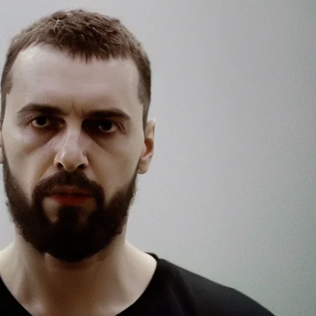 profile photo of papich_person as GigaChad, long thick beard, sharp jawline, Cinema768-Analog
