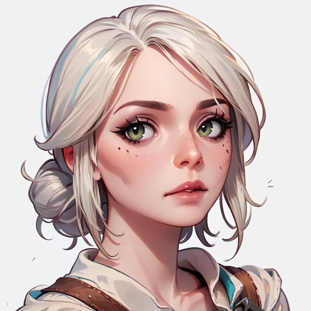 score_9, score_8_up, score_7_up, score_6_up, source_cartoon, rating_safe, realism, renpychargen, portrait, 1girl, Ciri, witcher  <lora:RenPy_Character_Generator:0.8>, simple white background