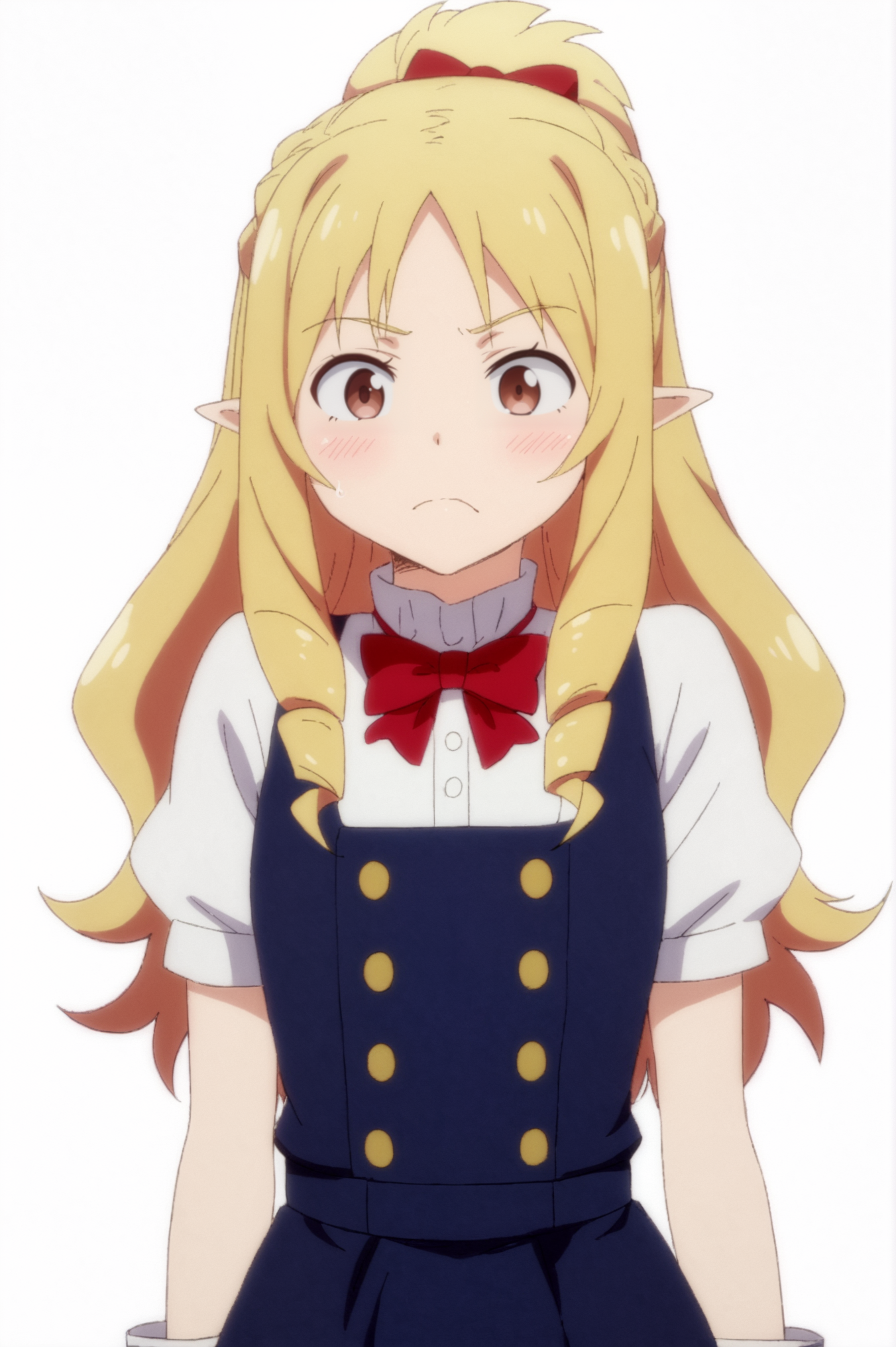 <lora:Elf_Yamada:0.7>, Elf Yamada, white background, <lora:sdxl_lightning_4step_lora:1>