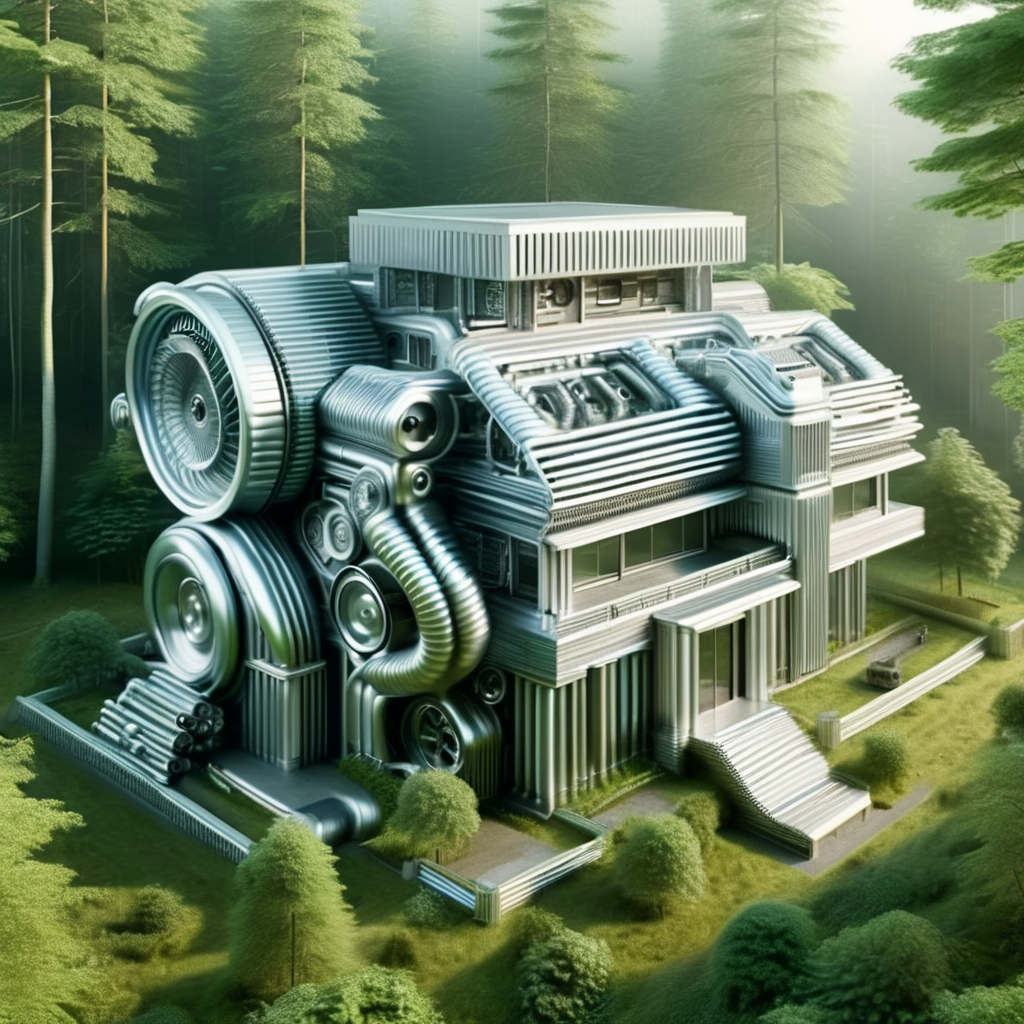 engitex futuristic house in forest<lora:engitex:1>