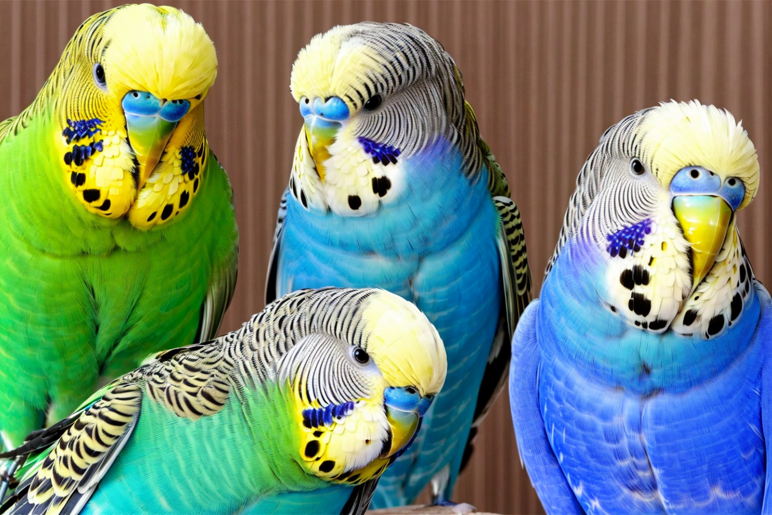 (masterpiece, best quality:1.2), ultra-detailed, EdobBudgies (group of parakeets:1.2), (realistic:1.5), <lora:EdobBudgies_v1.0:1>