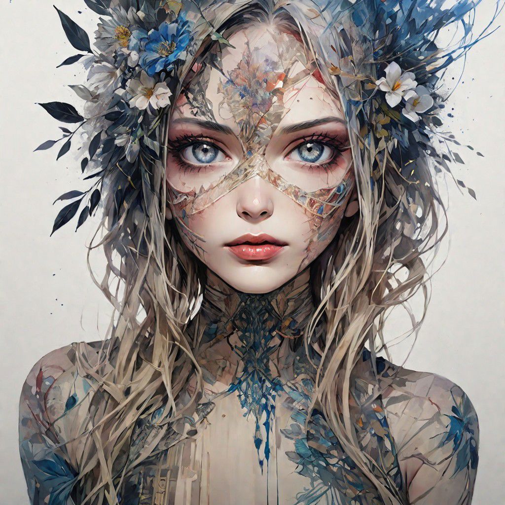 Sultry seductress at party, by Minjae Lee, Carne Griffiths, Emily Kell, Steve McCurry, Geoffroy Thoorens, Aaron Horkey, Jordan Grimmer, Greg Rutkowski, amazing depth,high resolution, ink painting