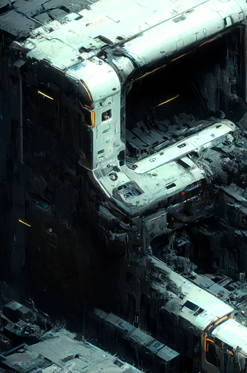 no time to explain, 8k, war zone, damage, melancholic, clean, minimalism, vector, glowing  neon, misc, all, <lora:artfullyCHEERUP_SDXL_V1:0.8> <lora:Neon_Cyberpunk_Impressionism_SDXL:0.8>  <lora:XL_Cyborg_Samurai_-_By_HailoKnight:0.8>  <lora:artfullyECHELIER_SDXL_V1:0.8> <lora:add-detail-xl:1>,  <lora:Paul_Chadeisson:0.8>  <lora:- SDXL - hevy_armored_mechvari_V1.5:0.8>