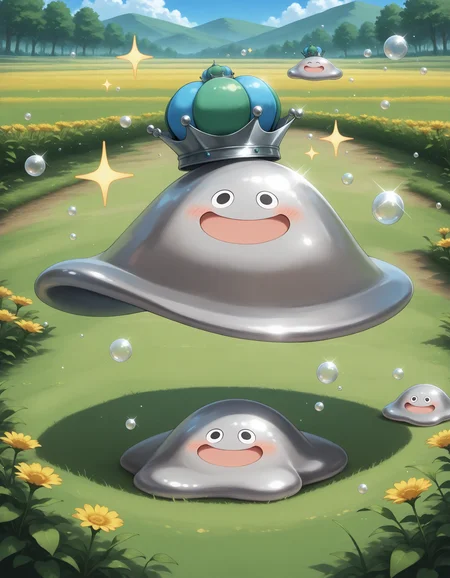 masterpiece,extreme detailed BREAK (3others:1.4),no humans,no_legs,day,outdoors,field BREAK hagureking,crown,:D,slime \(creature\),sparkle,bubble,<lora:hagurin-NAI:1>,happy,smile,floating,chibi,doyagao,
masterpiece,extreme detailed BREAK (3others:1.4),no humans,no_legs,day,outdoors,field BREAK hagurin,:D,slime \(creature\),sparkle,bubble,<lora:hagurin-NAI:1>,happy,smile,blush,chibi,doyagao,