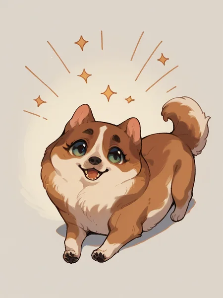 source_anime, score_9, score_8_up, score_7_up, score_6_up, score_5_up, <lora:m04XLP:1> m04, cute, dog, solo