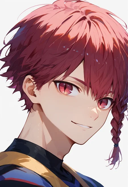score_9, score_8_up, score_7_up,
1boy ranze kurona side braid
<lora:blue_lock_3:1>
portrait, simple background, white background, light smile