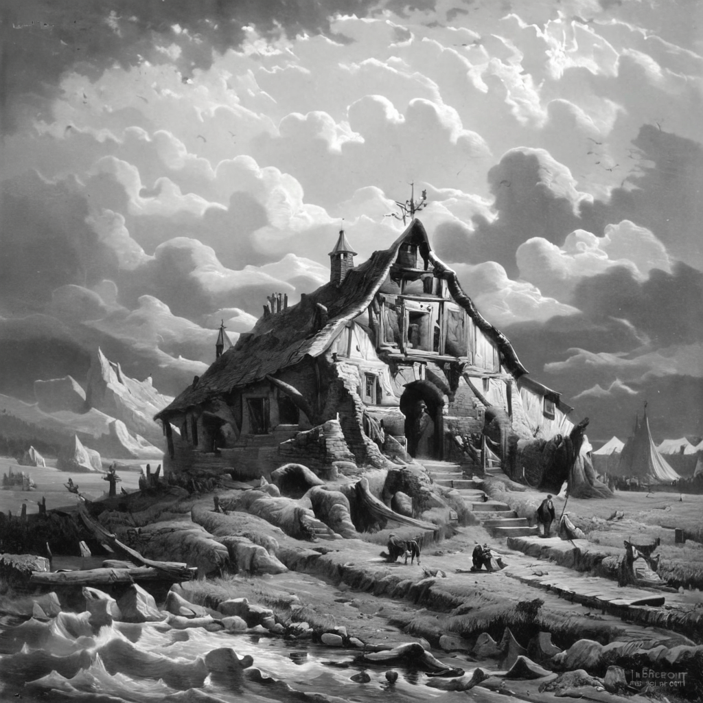 monochrome,grayscale,art by llbreton, <lora:LLBretonXL2:1>