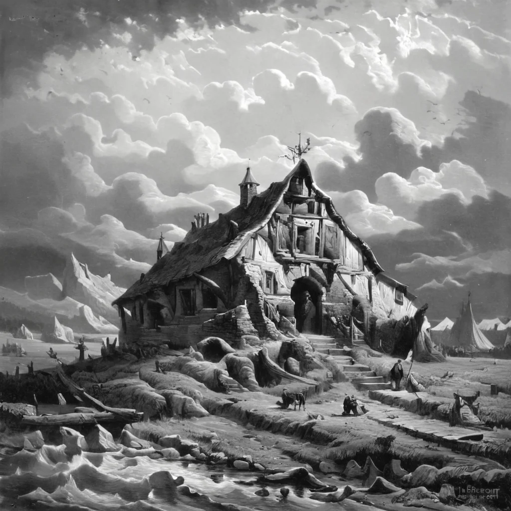 monochrome,grayscale,art by llbreton, <lora:LLBretonXL2:1>