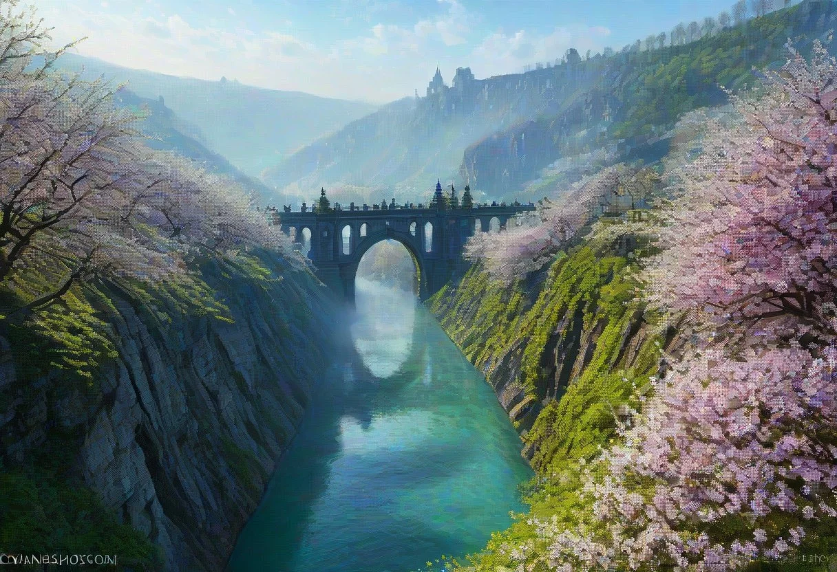 towers ringed in mist, sunrays, mixed media, surrealism, fantasy, great lighting, A surreal landscape highly detailed, extremely high-resolution details, appears trapped in an optical illusion of reflections and refractions, colorful, Spring, cherry blossoms in the wind, spring blooms, (Zhangjiajie mountains:1.2), (Vienna in contemporary Austria, baroque architecture, European architecture:1.15), (stone arch bridges:1.05), winding rivers extending to the horizon, professional photography, natural lighting, volumetric lighting maximalist. vivid, vibrant colors, intricately detailed, (psychedelic colors, psychedelic colors:1.15), complex, elegant, expansive, fantastical, film photography style, medium grain, cmnt
(8k uhd:1,4)
<lora:add-detail-xl:1>
<lora:Dynamic Poses:1>