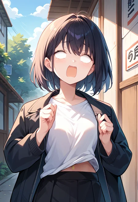 score_9,score_8_up,score_7_up,score_6_up,score_5_up,score_4_up,
1girl, shirt, jacket,
outdoors, upper body, solo, surprised, blank eyes, open mouth,
<lora:aruface:1>