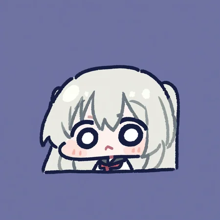 Kasugano Sora,<lora:miratsu_noob:1>,chibi,