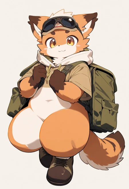 masterpiece, high score, great score, absurdres, year 2025, safe, 1boy, zuppu11 type 1, furry, cute, kemono