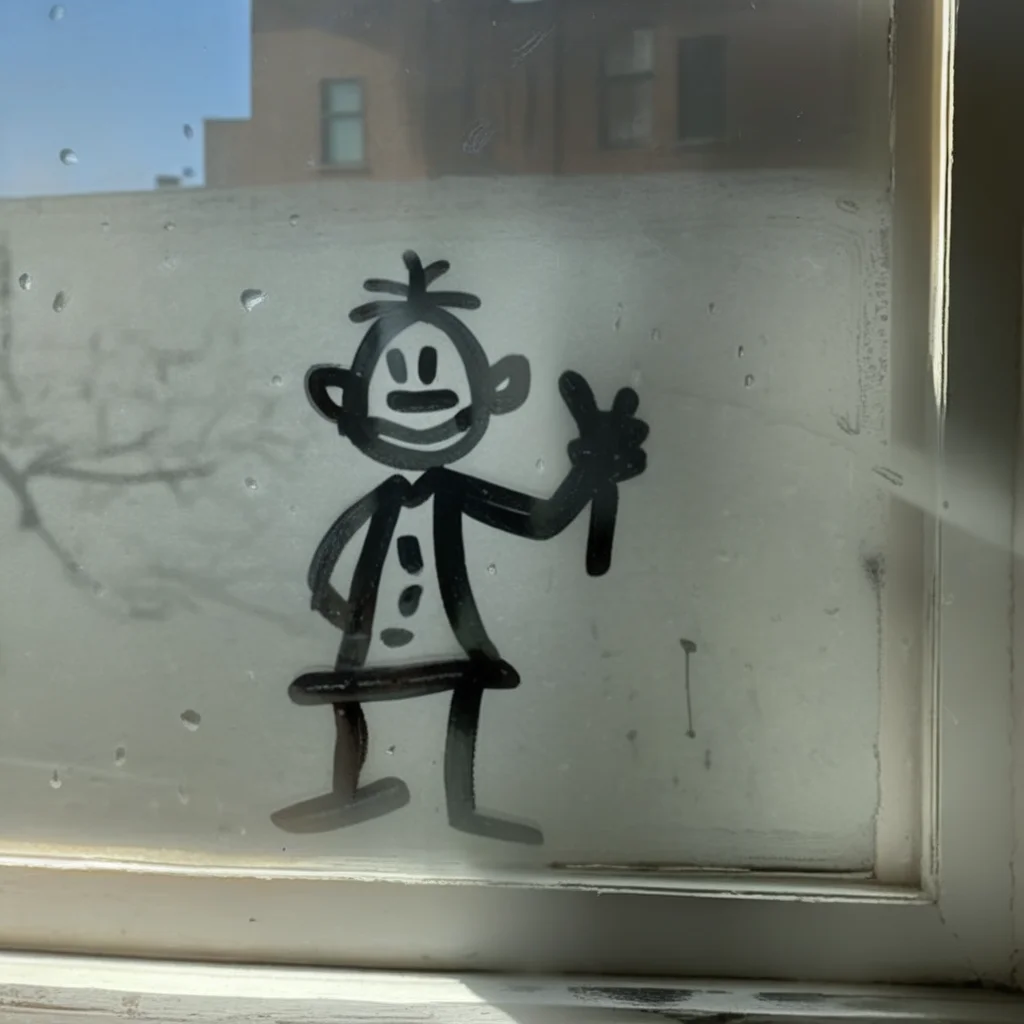 finart old man window drawing<lora:finart:1>