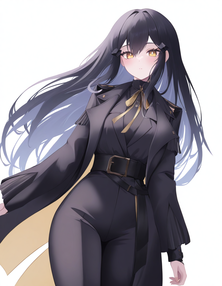 1girl,looking at viewer,white background,solo,simple background,dandelai,cowboy shot,<lora:dandelai-000014:1>,, masterpiece, best quality, very aesthetic, absurdres,newest, incredibly absurdres,