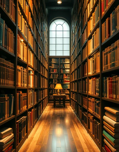 A quiet and well-organized aisle in a grand university library, lined with tall wooden bookshelves filled with countless books of various sizes and colors. The aisle is illuminated by soft, warm lighting from overhead lamps, casting a gentle glow on the polished wooden floor. A cozy reading nook with a wooden chair and a small desk is tucked into a corner, with an open book resting on the surface. The background features large arched windows letting in natural daylight, adding a serene and scholarly atmosphere. The perspective of the image leads down the aisle, creating depth, with book titles slightly visible on the spines. The ambiance is peaceful, evoking a sense of knowledge and intellectual curiosity.
<lora:SDXLFaeTastic2400:0.4> <lora:extremely_detailed:0.4> extremely detailed, <lora:University_Library_41sl3:1>,University Library 41sl3, Masterpiece,best quality,hi res,8k,hi res,8k,award winning,(sharp focus, intricate, highly detailed),