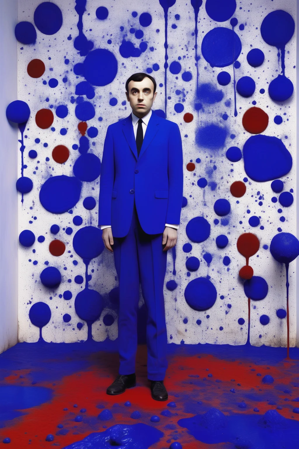 <lora:Yves Klein Style:1>Yves Klein Style - portrait of the void