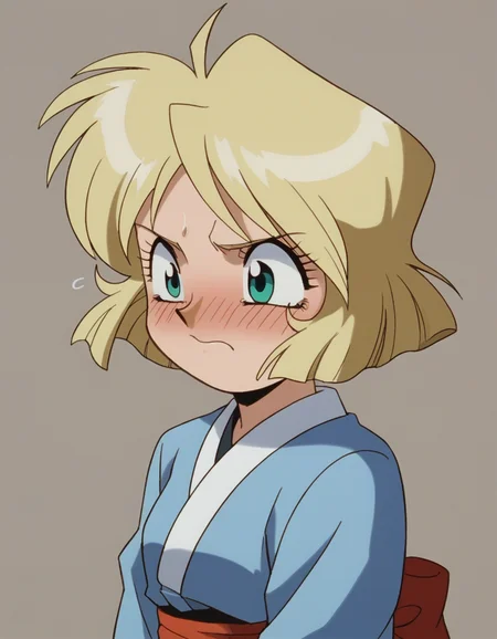 zPDXL, score_9, score_8_up, score_7_up, source_anime, 1girl, solo,
<lora:Gunsmith_ver3:1> gnsmth, minniemay, blonde hair, green eyes, short hair , embarrassed, nose blush, v arms, geisha wearing a stunning kurotomesode kimono with black silk and bold designs, adorned with auspicious symbols and motifs, elaborate red and black kumadori makeup with bold lines and vibrant colors applied to the eyes and cheeks, silk obi sash with intricate embroidery and tassel fringe, wrapped around the waist and tied in a decorative knot,