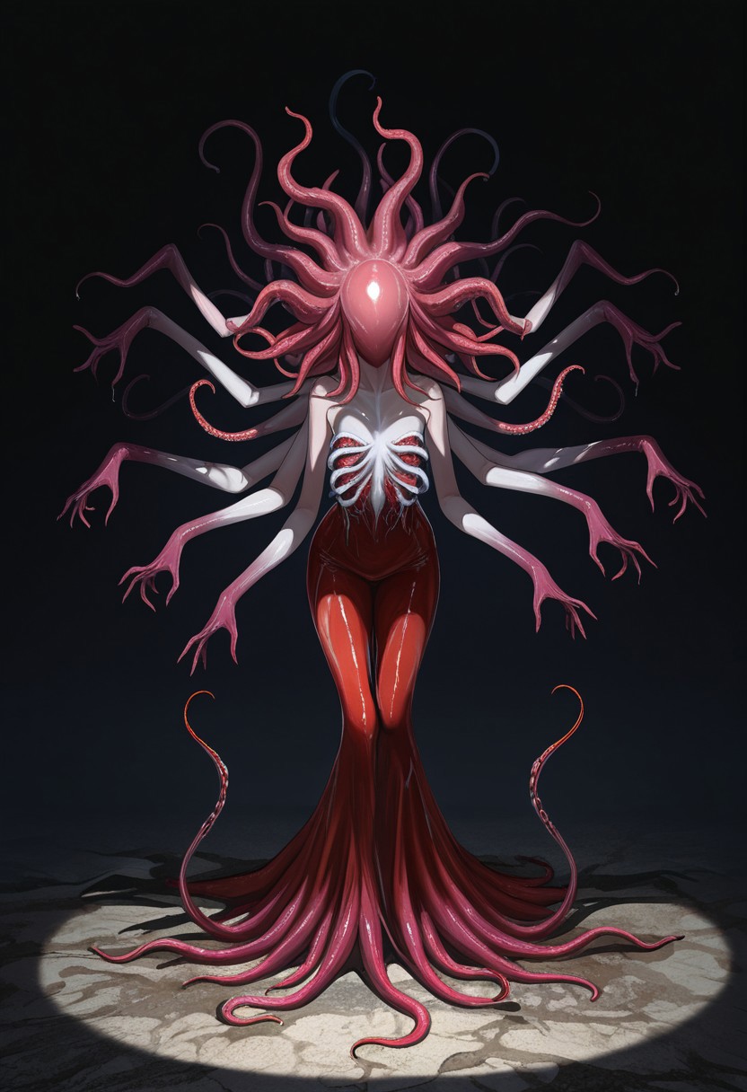 MASTERPIECE, AMAZING QUALITY, 3NDL3SS, ELDRITCH ABOMINATION, TENTACLES, EXTRA LIMBS, SHADOW,