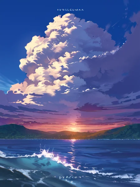 PDXL, <lora:AenuaV1:1>, a3nua,
landscape, mountains on the left, ocean on the right, forest, beach, night on the left, day on the right, volumetric shadows, volumetric reflections, HDR, shot on Canon DSLR