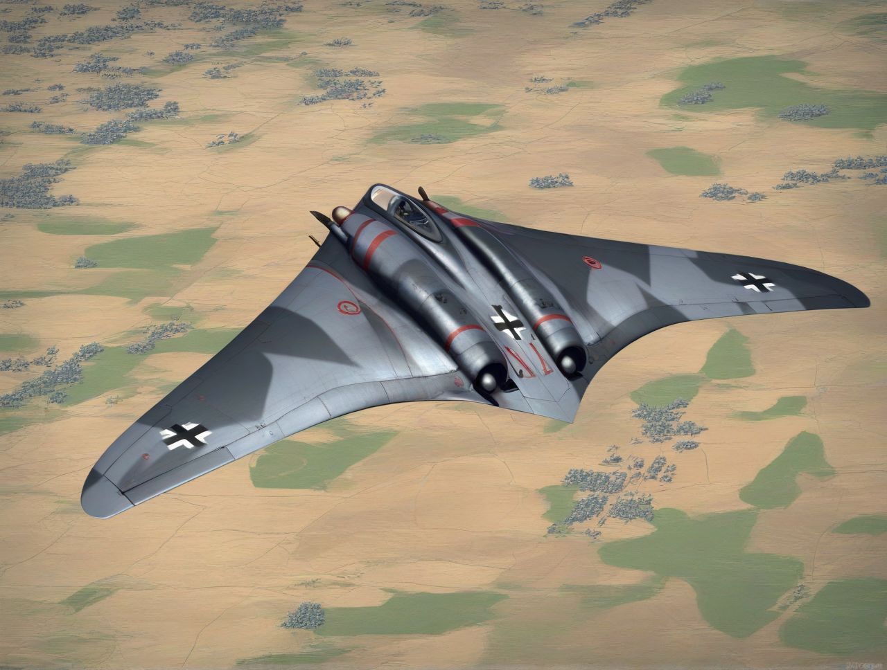 Horten_Ho_229 ,aircraft
,masterpiece,best quality,amazing quality
 <lora:Mini list aircraft Illustrious V1:1>