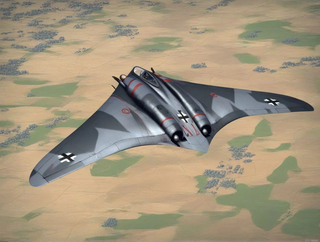Horten_Ho_229 ,aircraft
,masterpiece,best quality,amazing quality
<lora:Mini list aircraft Illustrious V1:1>