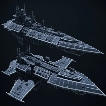 Score_9_up, Absurdres, Source: GamesWorkshop, Warhammer 40000, a Chaos Marines 7Citadel voidship, (((Stone gothic flying space cathedral imperial starfrigate))) going through the Warp,there are three ships floating in the air near a city, beautiful detailed pixel art, in a sci-fi shipping port, detailed sci-fi art, cyberpunk pixel art, in fantasy sci - fi city, ancient sci - fi city, cyberpunk space colony, sci - fi city, dark futuristic city, space opera and dystopian style, big and structured valhalla city , gothic architecture, best quality, expressive eyes, perfect face, gothichorrorai, mshn robot, mshn, mantisdetailerse, adddetails, cosmic, outer space, MOVIE STILL
FILM STILL
CINEMATIC
CINEMATIC SHOT
CINEMATIC LIGHTING, , <lora:e6084b5e-a05d-475d-8afe-925ae03a434b:2.0>, <lora:1b1c37cc-dc95-4d47-a7f9-53ae810a6c11:2.0>, <lora:bceb1e79-8192-4941-939c-5f439e139377:2.0>, <lora:dd8a1b53-108f-4ff3-b794-5056516664e6:2.0>, 9e7aff87-e1b6-4739-8a67-216f075142a5, <lora:Cinemagic_Vision:2.0>, <lora:mshn:0.7>, <lora:GothicHorrorAIv1:0.7>, <lora:ed528f08-c51e-4219-85e0-974633104516:0.7>