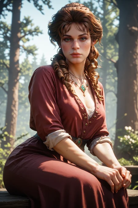 score_9, score_8_up, score_7_up,
<lora:RDR2MaryBeth:0.8>
RDR2MaryBeth, 1girl, brown hair, green eyes, looking at viewer, sitting, dynamic pose