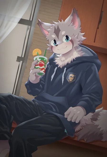 score_9, score_8_up, score_7_up, ponyxl_fap_artstyle_zheng_ownwaifu, ((((sdgs3by zuppu11)))), 1boy, furry, cute, rating_questionable, zPDXL3