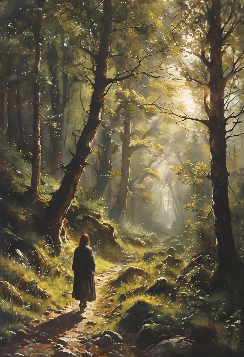 Midway upon the journey of our life
I found myself within a forest dark,
For the straightforward pathway had been lost.
