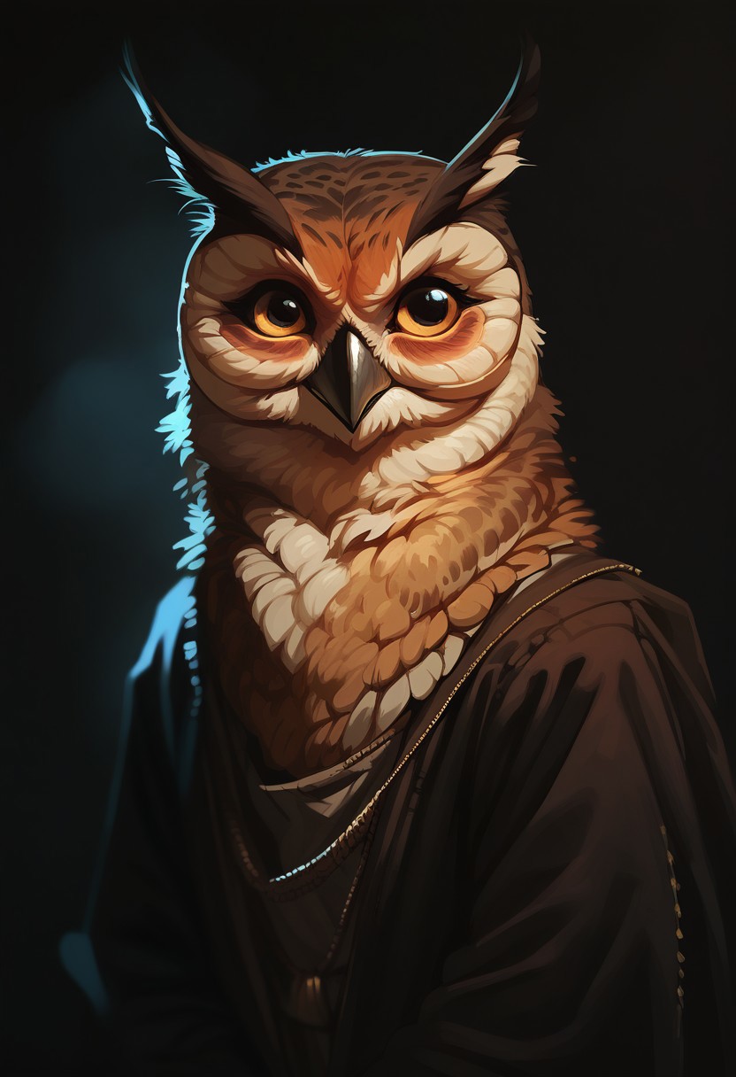 score_9, score_8_up, score_8_up, owl, dynamic, realistic, detailed