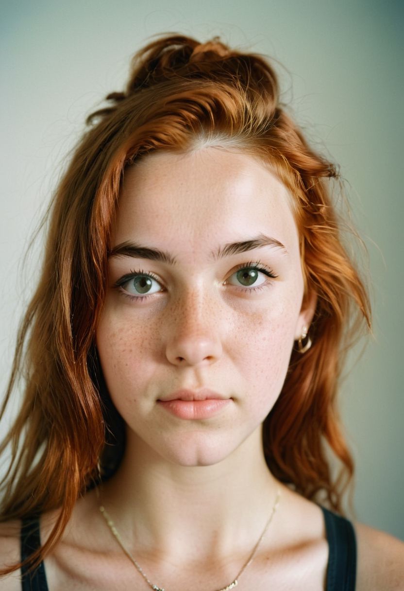 1girl, 18yo, close up portrait, plain background,
Rolleiflex 2.8F,