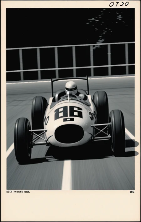 kata_bd WYWH postcard photograph racecar vintage monochrome diesel <lora:knives_and_time:1> <lora:pytorch_lora_weights:1> <lora:wish_you_were_here:1>