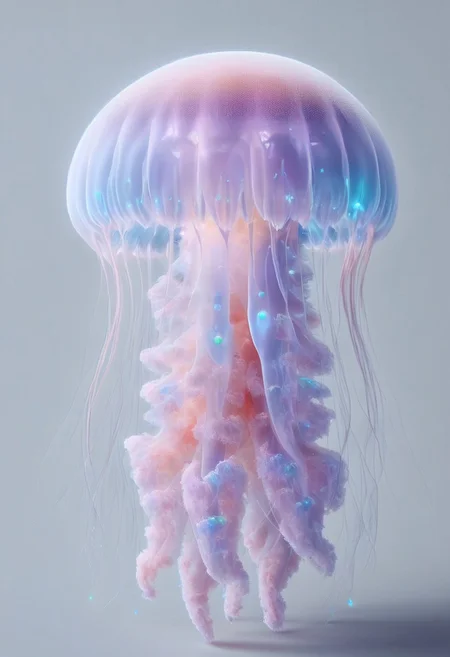 (Jellyfish:2.5),( Light colors:2.5),( Transparent:2.5),( Glass:2.5),( Crystal:2.5),( Small:2.5)