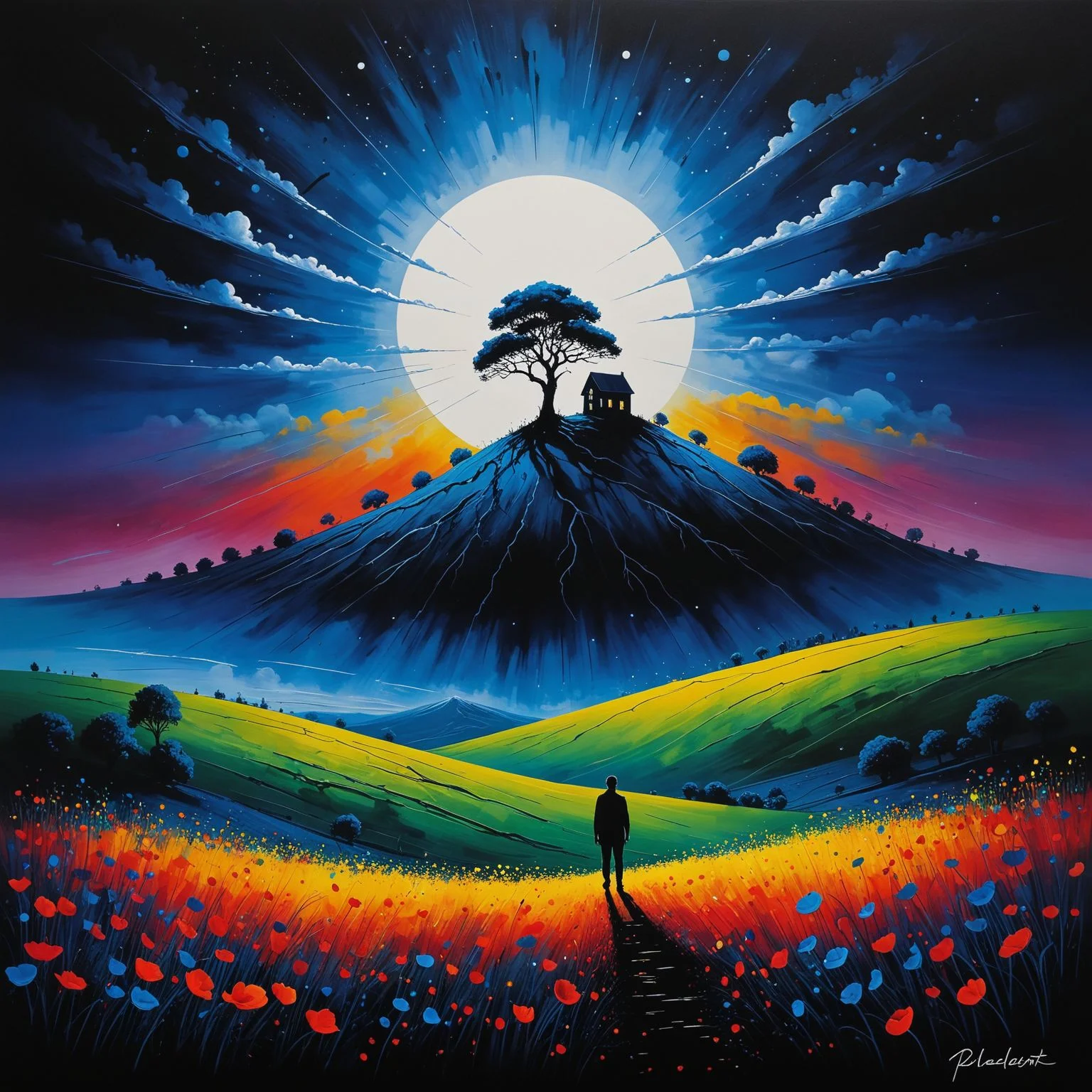 by Pol Ledent and Stanley Donwood in the style of Bess Hamiti<lora:EnvyDaydreamXL01:0.50>
