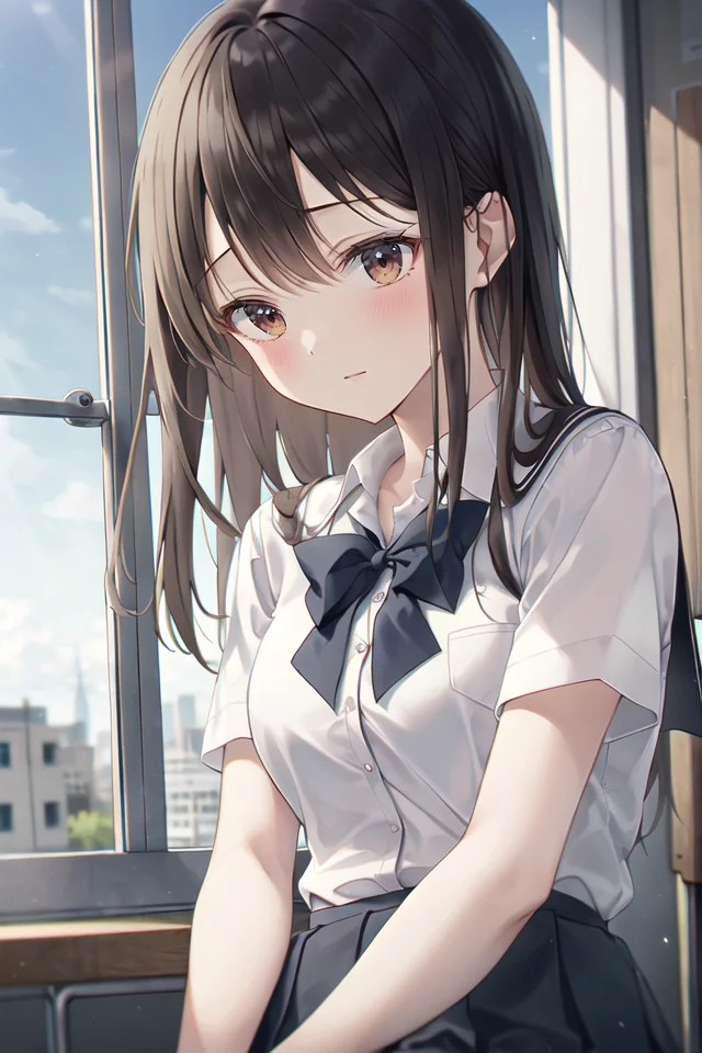 (masterpiece:1.05), (best quality:1.05),1girl,school_uniform <lora:roha-v1:0.6>