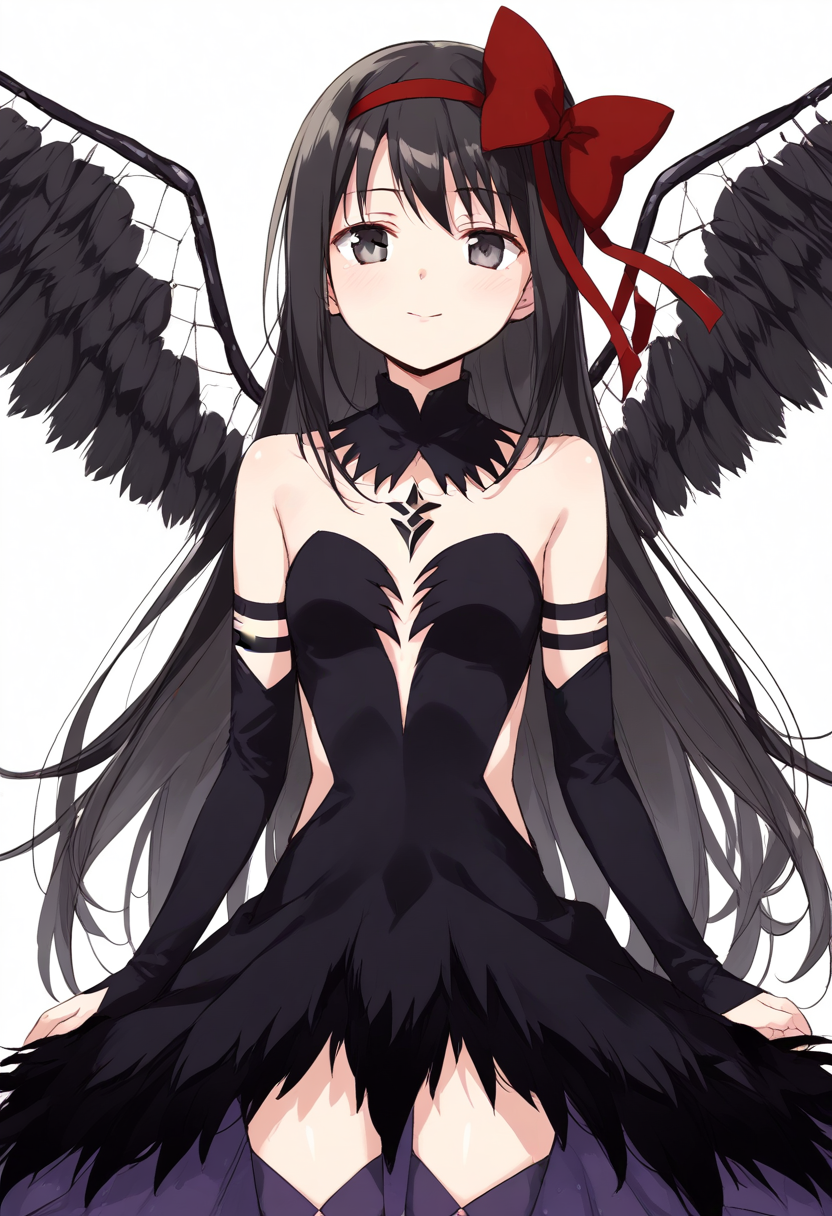 <lora:akemi_homura_XL-bf16-pony-v1:1> 1girl, akuma homura,, BREAK score_9, score_8_up, score_7_up, BREAK source_anime, best quality, masterpiece, uncensored,<lora:sdxl_lightning_4step_lora:1>(clear eyes:1.2),(4 finger:0.5),zPDXLpg