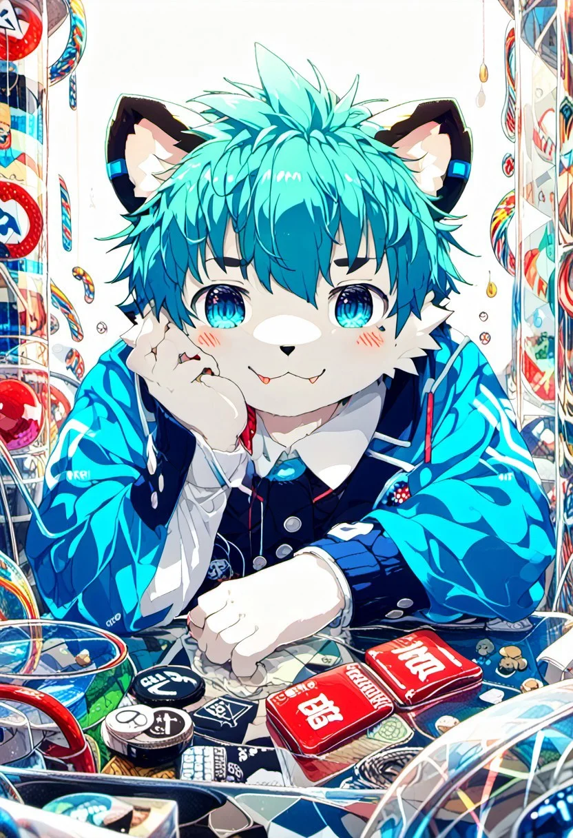 score_9, score_8_up, score_7_up, zPDXL3, ((((sdgs4by zuppu11)))), 1boy, furry, solo