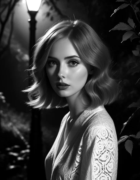 film noir style Dark Moody Atmosphere, monochrome raw monochrome photo, night photo,  Rikki_Wilson,  volumetric lighting, hyper-realistic, 32k resolution  <lora:8W_v2:1> monochrome portrait,  <lora:Views_of_nature:1> views of nature . black and white, contrast, tone, texture, detailed, dramatic, mysterious, dark moody atmosphere . monochrome, high contrast, dramatic shadows, 1940s style, mysterious, cinematic