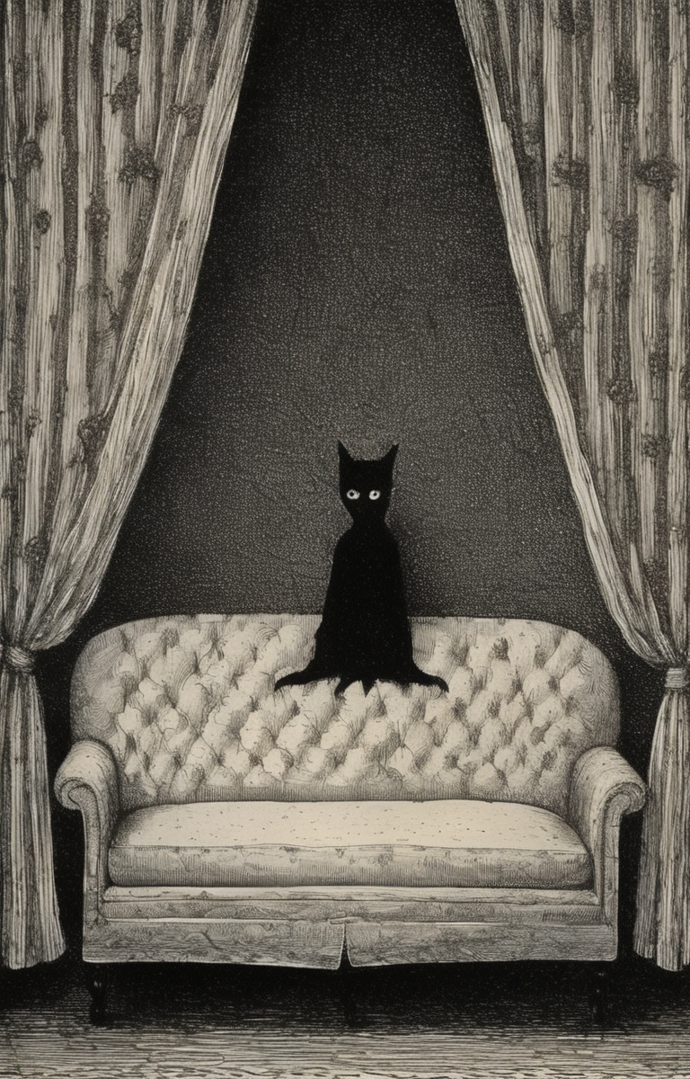 masterpiece,best quality,<lora:tbh276-sdxl:0.9>,illustration,style of Edward Gorey tech genius teenage girl