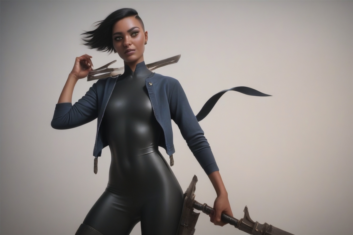 Namaari realistic, thighhighs, tight clothes, open clothes, <lora:2000s_Indie_Sleaze:0.55> <lora:princess_pony_v1(1):0.55> fine fabric emphasis,, score_9, score_8_up, score_7_up, score_6, score_5, score_4,
