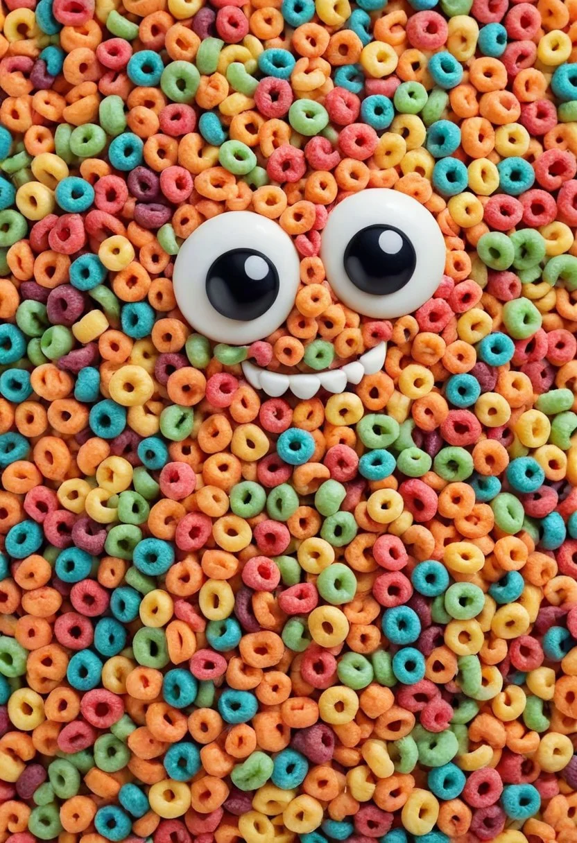 *snoo* made of fruit loops