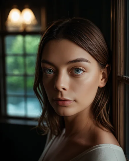 cinematic film still cute face, 43stl1ght1ng, low light, dramatic lighting, darkness, window lighting, eye lighting, water, black background, <lora:Sonja_Carter_1_merge2:1> s0nj4 . shallow depth of field, vignette, highly detailed, high budget, bokeh, cinemascope, moody, epic, gorgeous, film grain, grainy