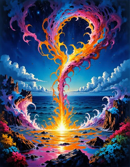 <lora:FLUX.1-DEV_-_Wild_1970s_Fashions_LoRA:1> 600-inspired,  breathtaking, definition, detailed, epicphotogasm-colorfulphoto,  swirl, 
<lora:Eldritch_Expressionism_for_Flux:0.6> expressionist painting of a sea scene with bold vibrant color oil painting,  beauty  night Of cloudless climes and starry skies And all thatâs best of dark and bright,
<lora:artilands:0.8>,
<lora:Cinematic_style:0.7>,
<lora:FluxMythP0rtr4itStyle:1>,